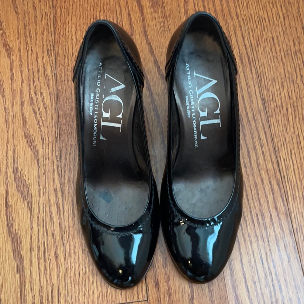 AGL BLACK DRESS SHOES